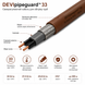 Саморегулюючий кабель DEVIpipeguard 33 - 1 м 140F8506 фото 2